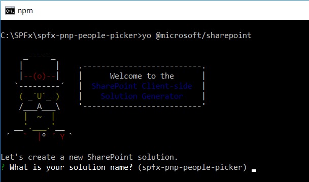 Solution to be created